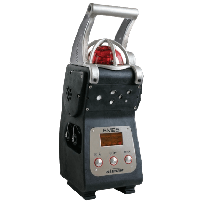 Detcon Transportable Multi-Gas Area Monitor, BM 25